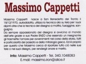 BIOGRAFIA MASSIMO CAPPETTI